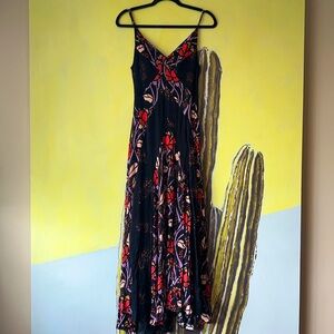 Free People Black Maxi Dress Size Small